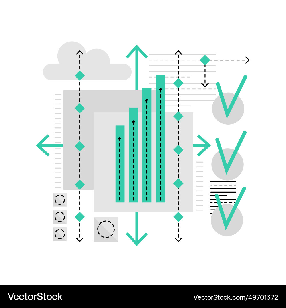 Web testing technology Web testing technology Vector Image