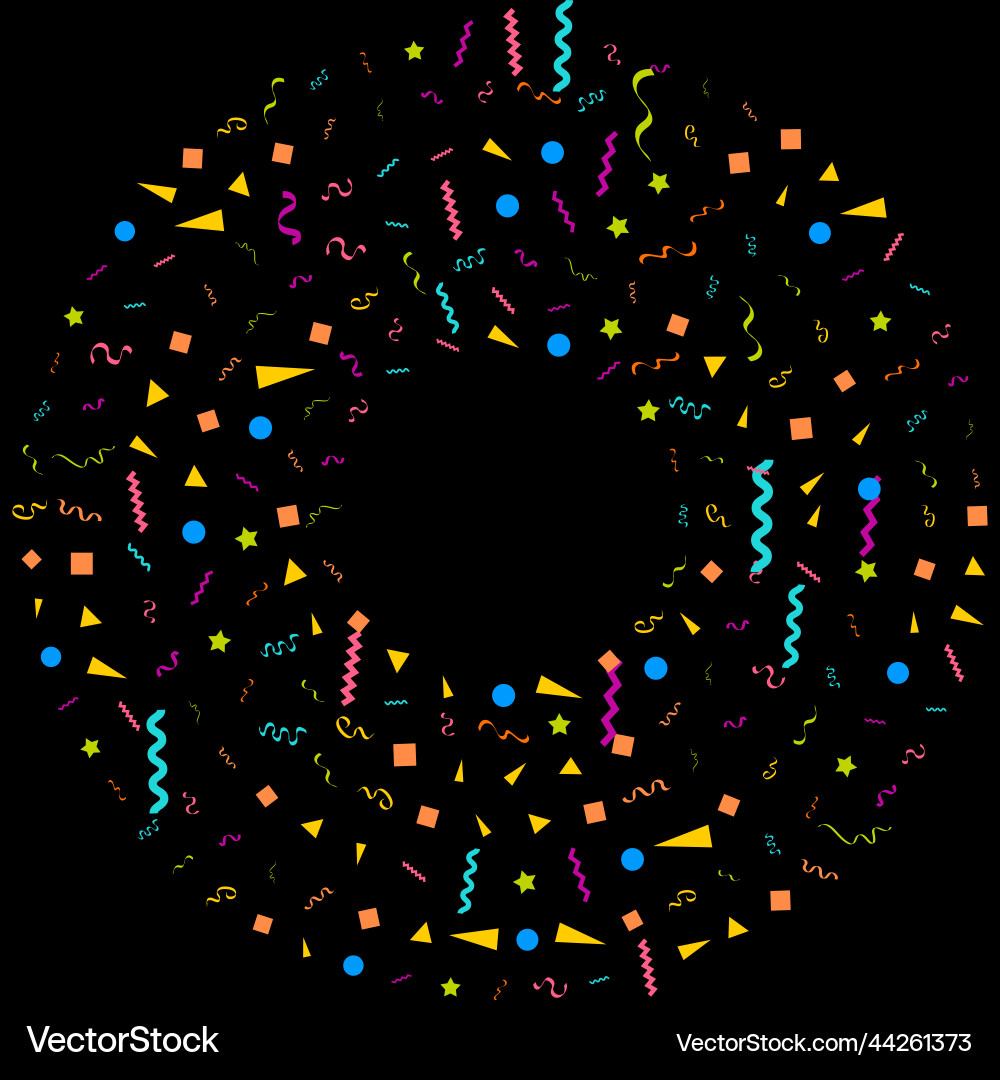 Abstract black background with many falling tiny Abstract black background with many falling tiny Vector Image