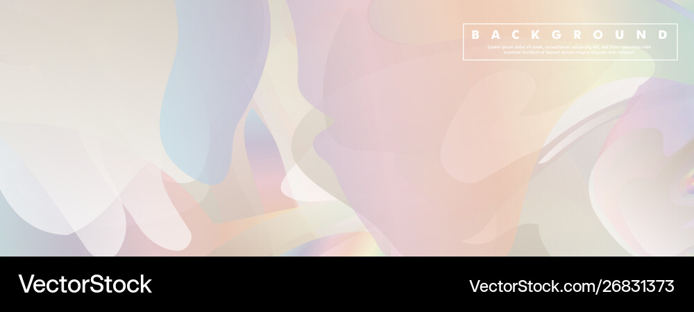 Abstract Liquid Background - Smooth Patterns vector image