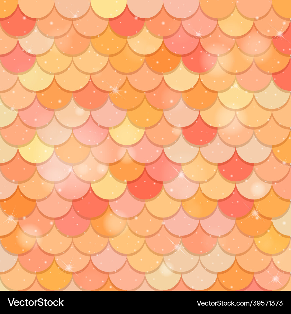 Fish scale seamless pattern background Fish scale seamless pattern background vector image