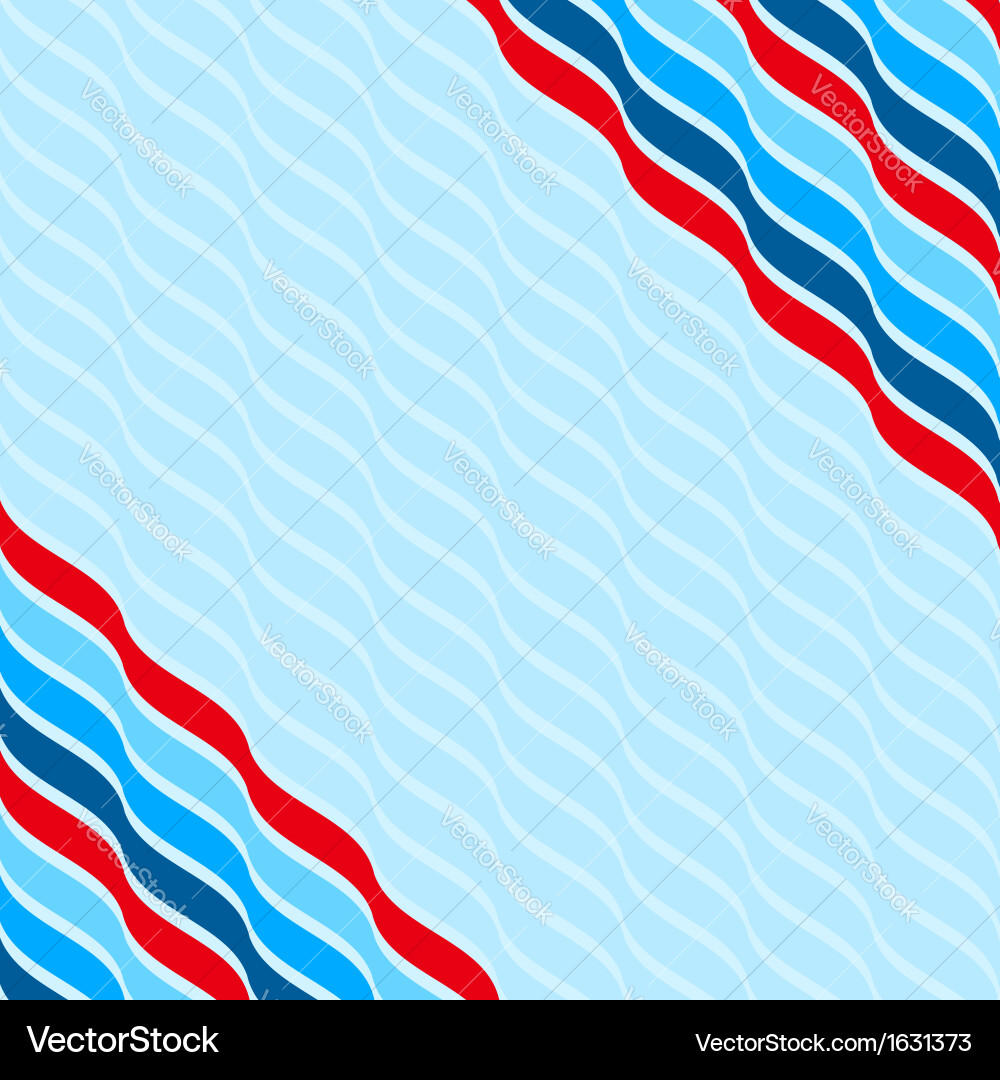 Invitation with abstract geometric pattern Vector Image