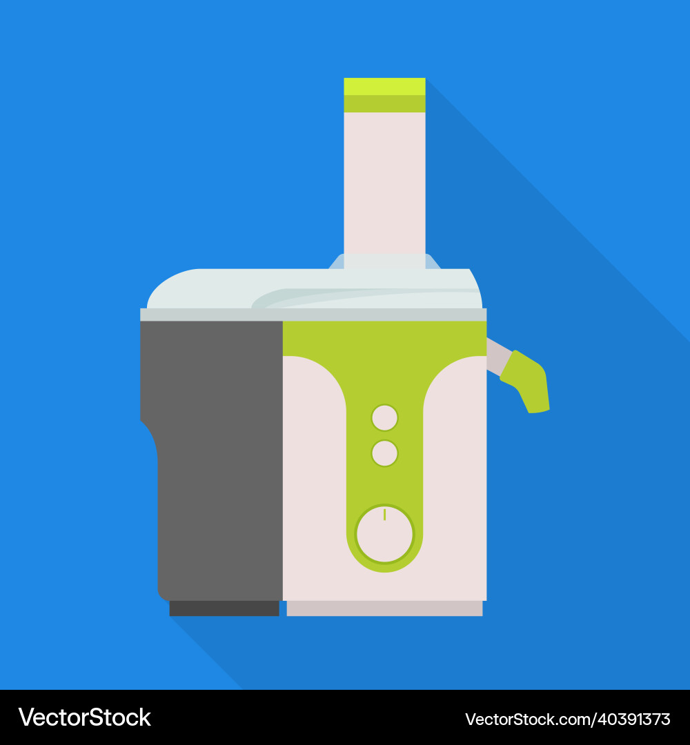 Isolated object of juicer and machine logo vector image