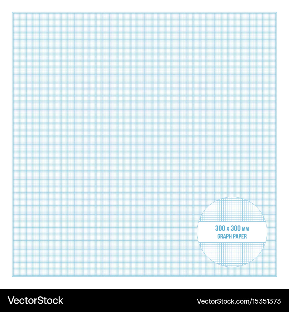 metric-graph-paper-30x30cm-royalty-free-vector-image