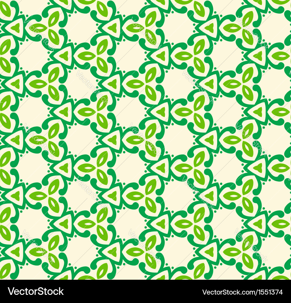 Botanical Seamless Pattern vector image