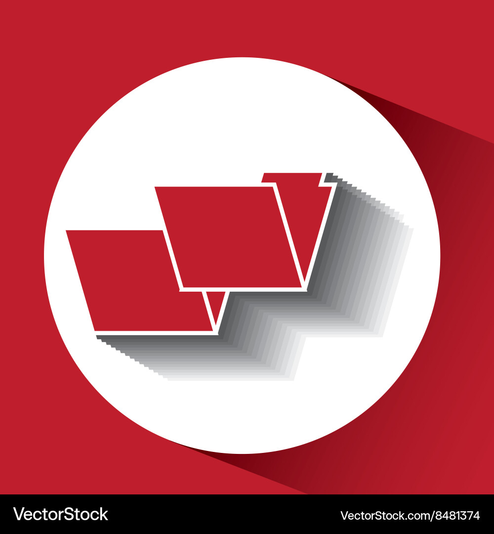 Data file design vector image