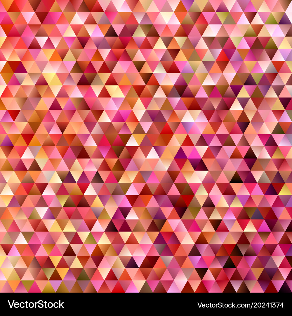 Gradient abstract tiled triangle pattern Vector Image