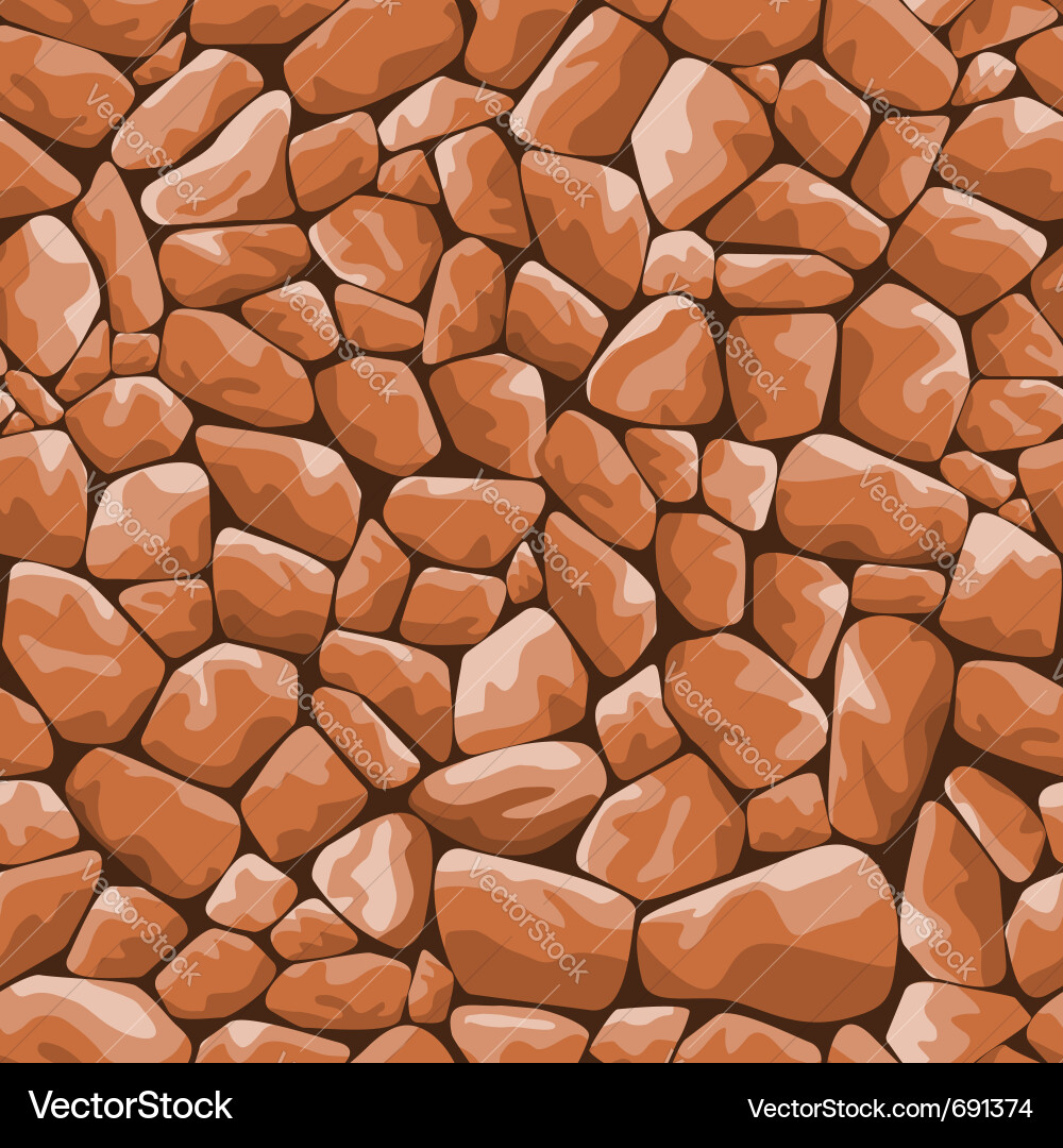 Stone Texture Seamless Pattern Vector Image