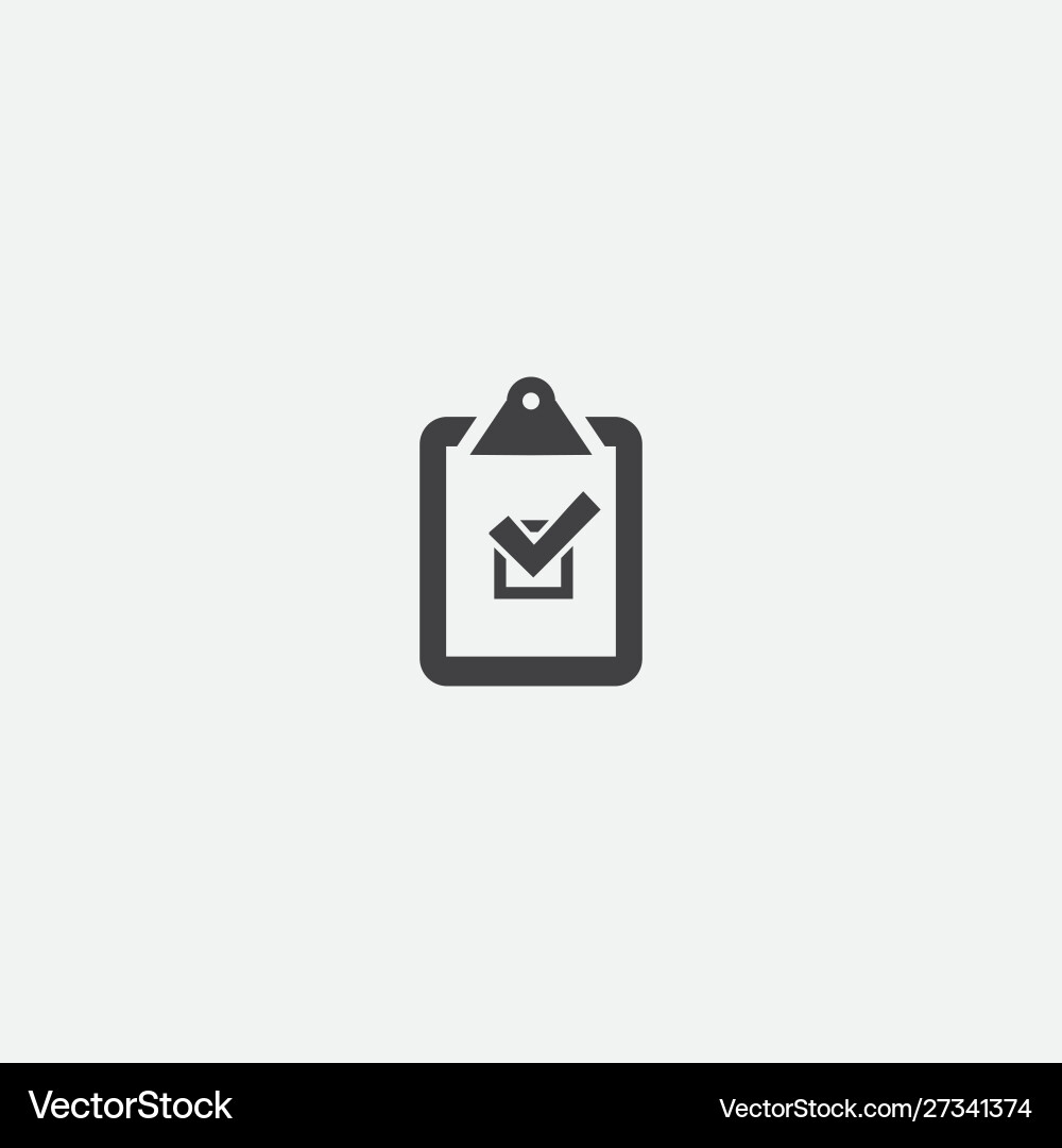 Task base icon simple sign vector image