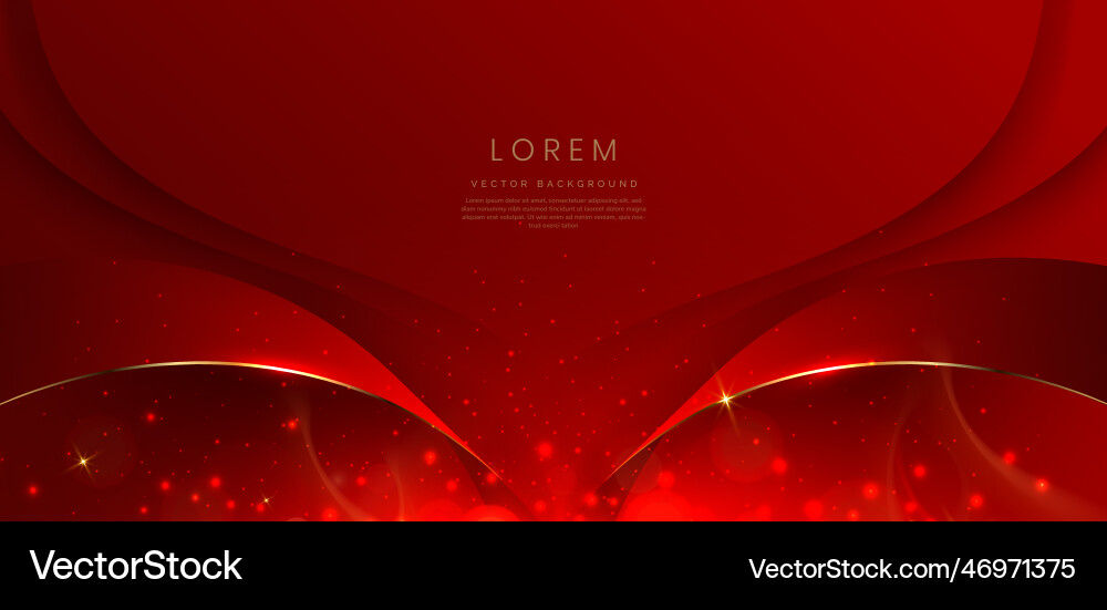 Abstract curved red shape on background Abstract curved red shape on background vector image