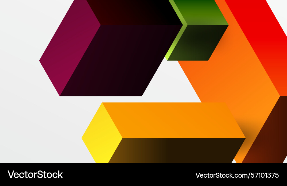 Abstract geometric shapes overlap creating Abstract geometric shapes overlap creating vector image