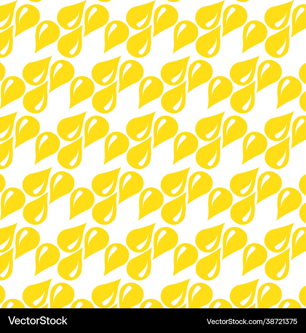 Lemon drop seamless repeating pattern vector image