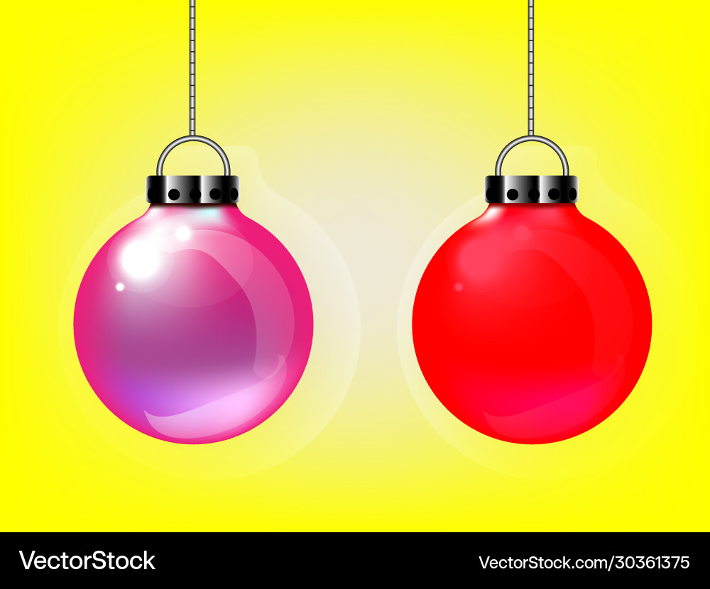Lightbulb isolate on yellow background Vector Image