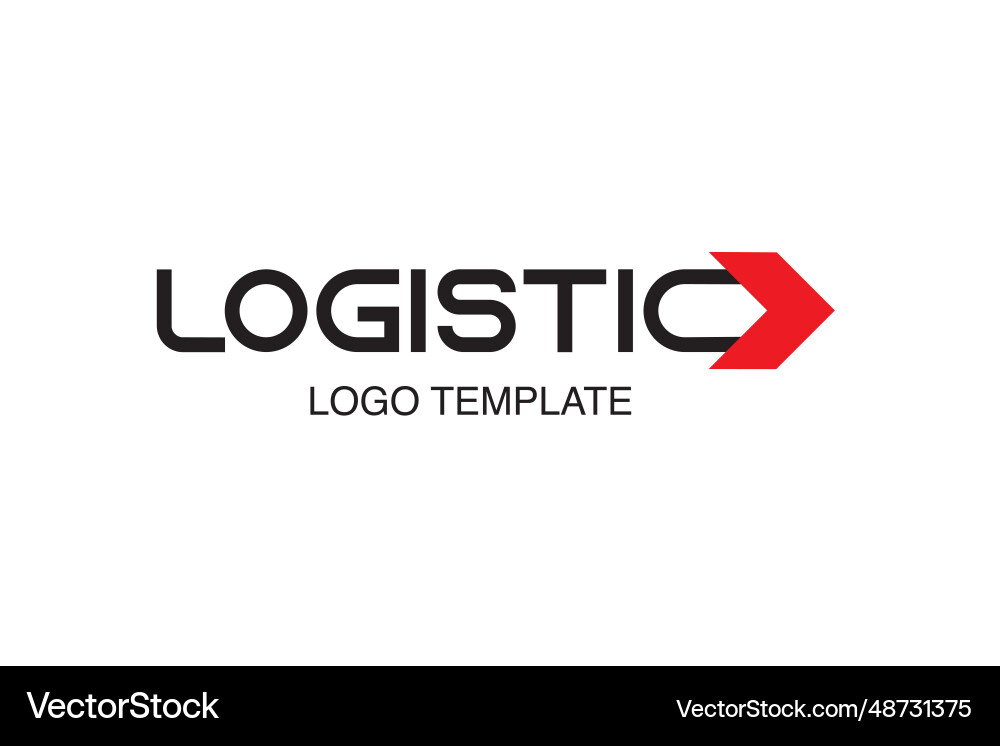 Logo für Logistik und Lieferunternehmen Logo für Logistik und Lieferunternehmen vektorbild