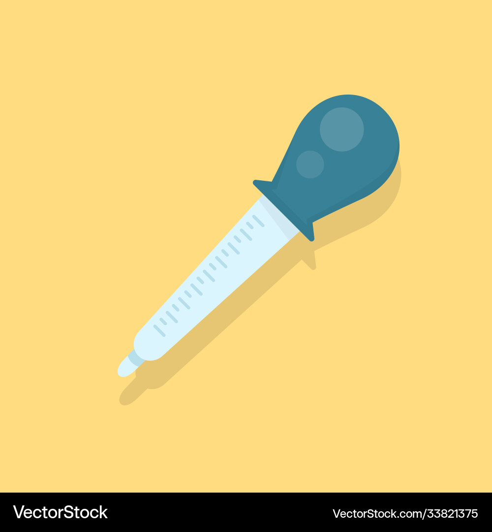 Pipette Design Objekte Wissenschaftselemente Pipette Design Objekte Wissenschaftselemente vektorbild