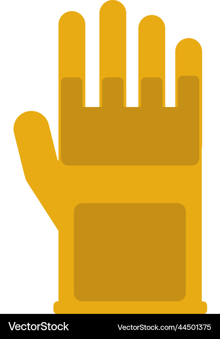 Sicherheitshandschuhe Icon gelb Handschutzsymbol Sicherheitshandschuhe Icon gelb Handschutzsymbol vektorbild
