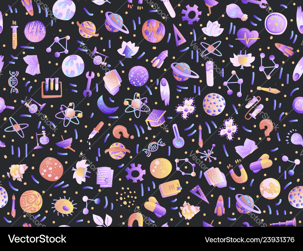 Cute cartoon back to school and college fun Cute cartoon back to school and college fun Vector Image
