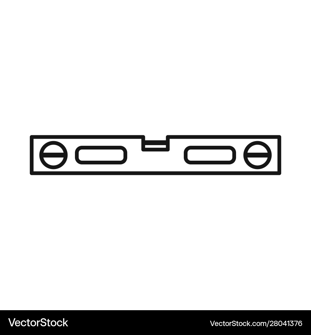 Design level and measure icon web vector image