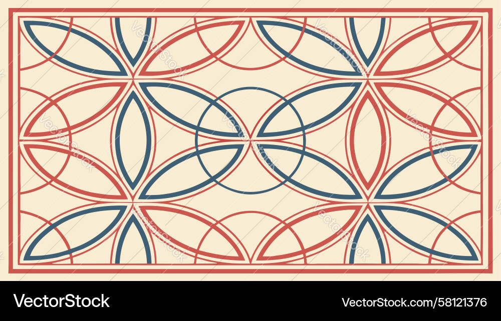 Dynamic Circular Pattern Vector Image