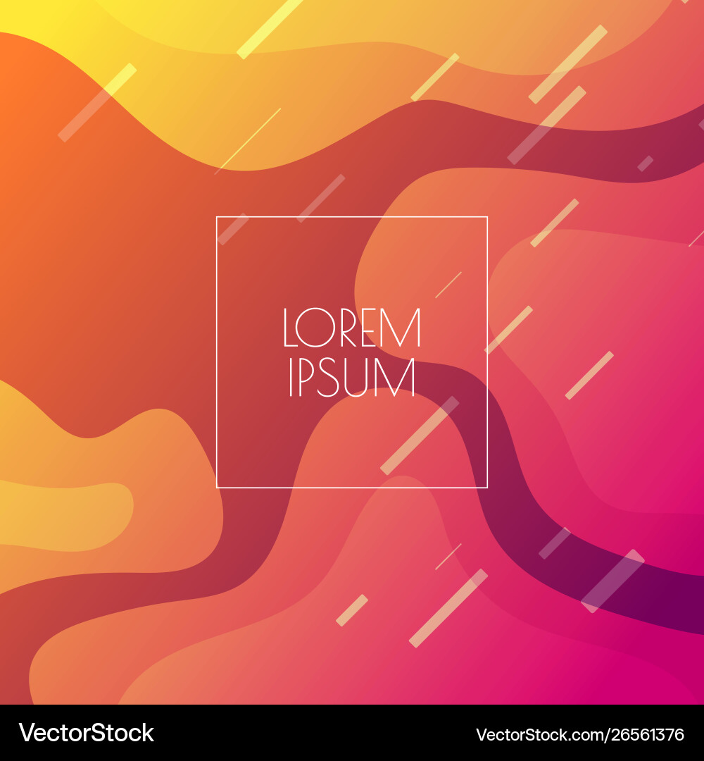 Fluid Gradient Background Vector Image