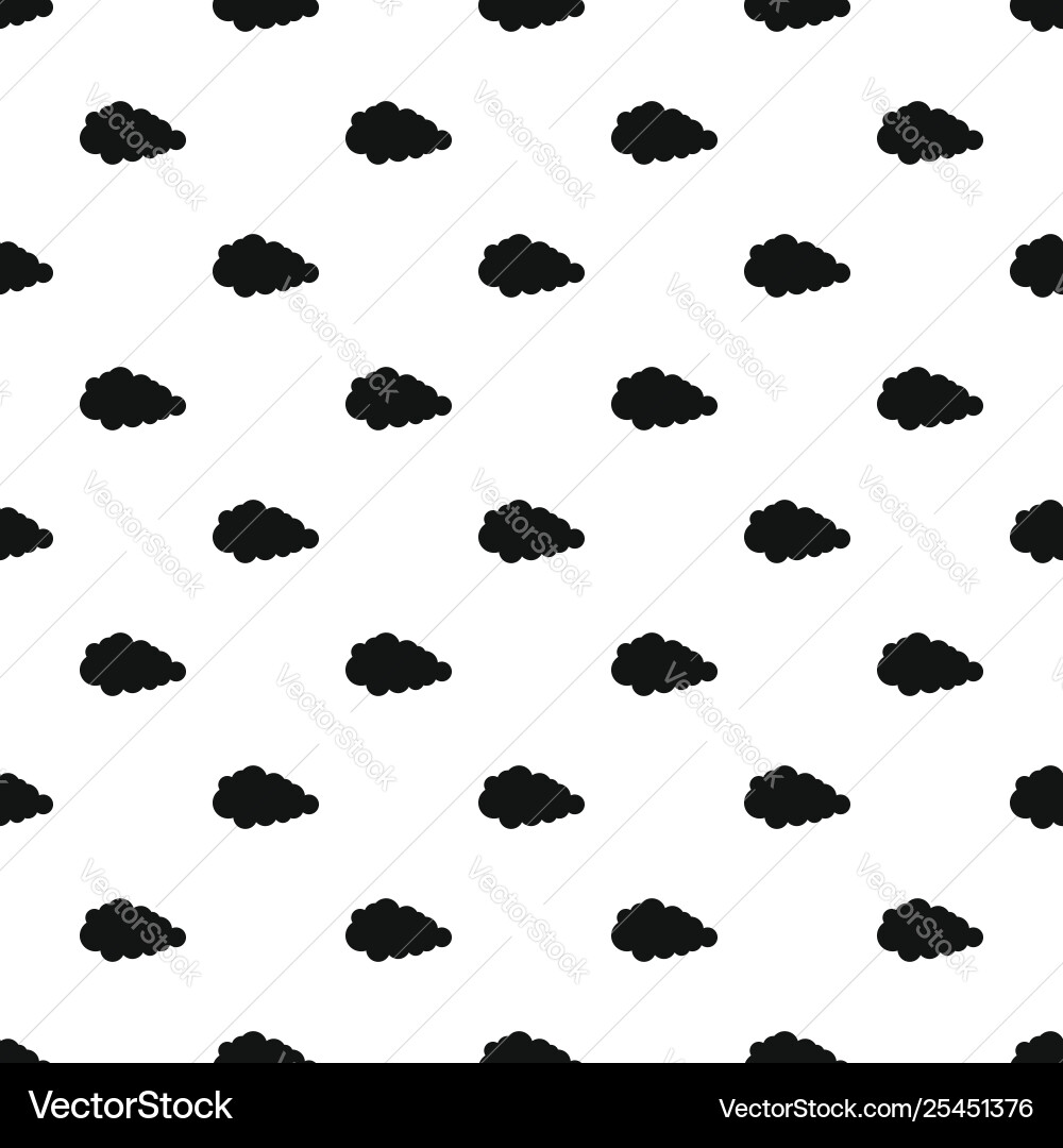 Overcast pattern seamless Vector Image