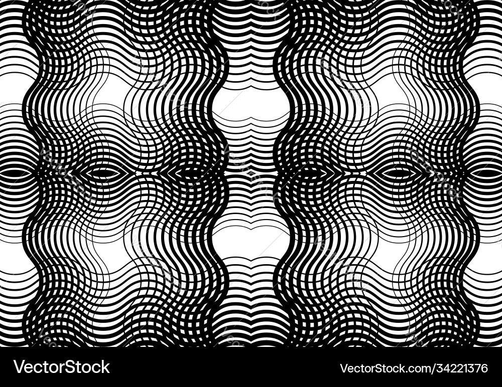 Repeatable and tileable grid mesh zig-zag Repeatable and tileable grid mesh zig-zag vector image