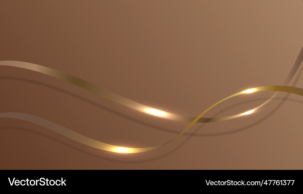 Abstract ribbon lines elements with glowing light Abstract ribbon lines elements with glowing light vector image