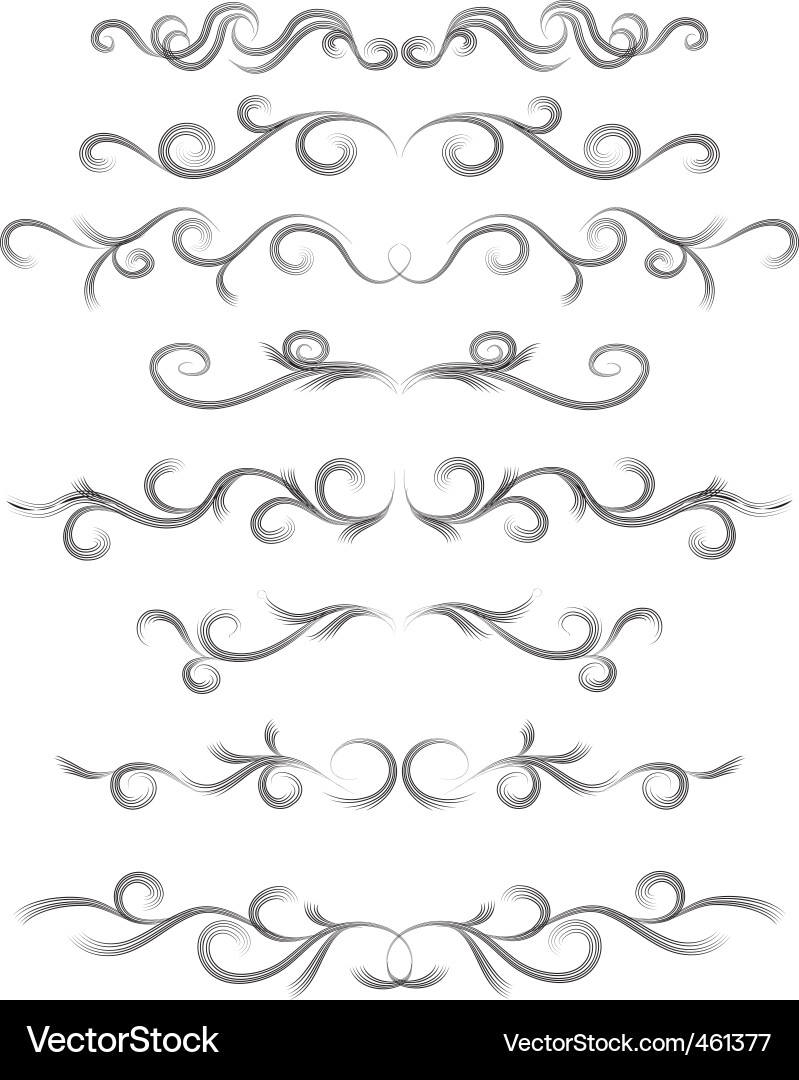 Design elements vector image