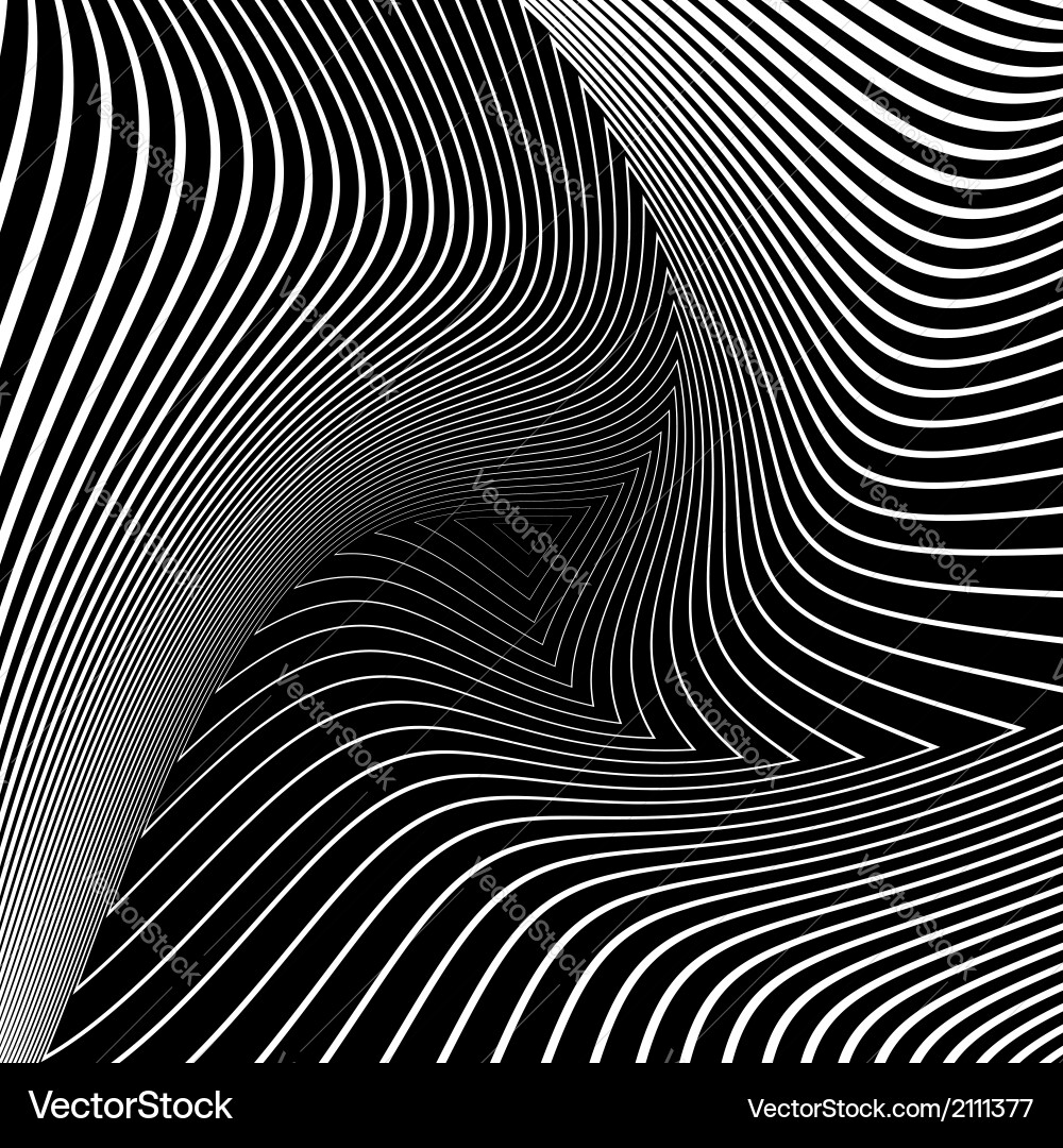 Design monochrome triangle movement background vector image