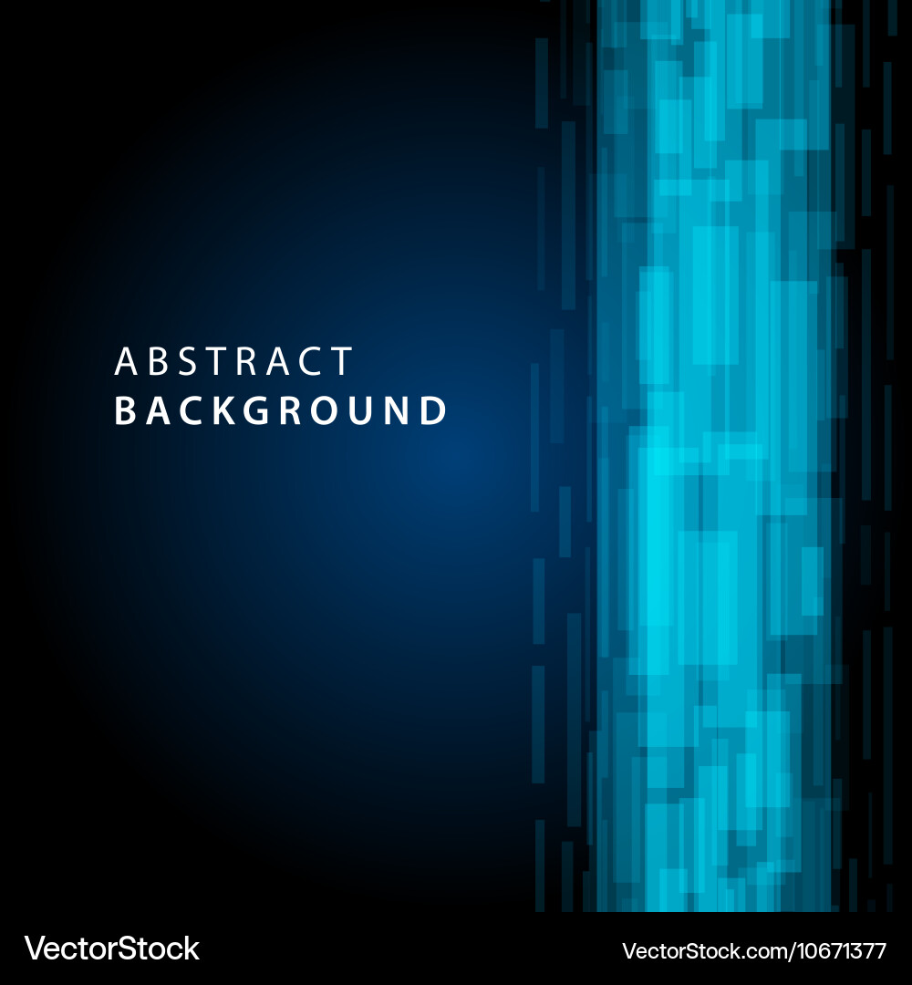 Digital geometric lines abstract background vector image