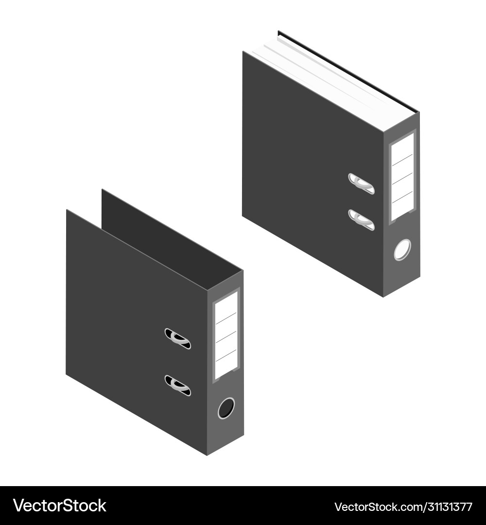 Office Worker Ordner Archiv Datenbank Office Worker Ordner Archiv Datenbank vektorbild