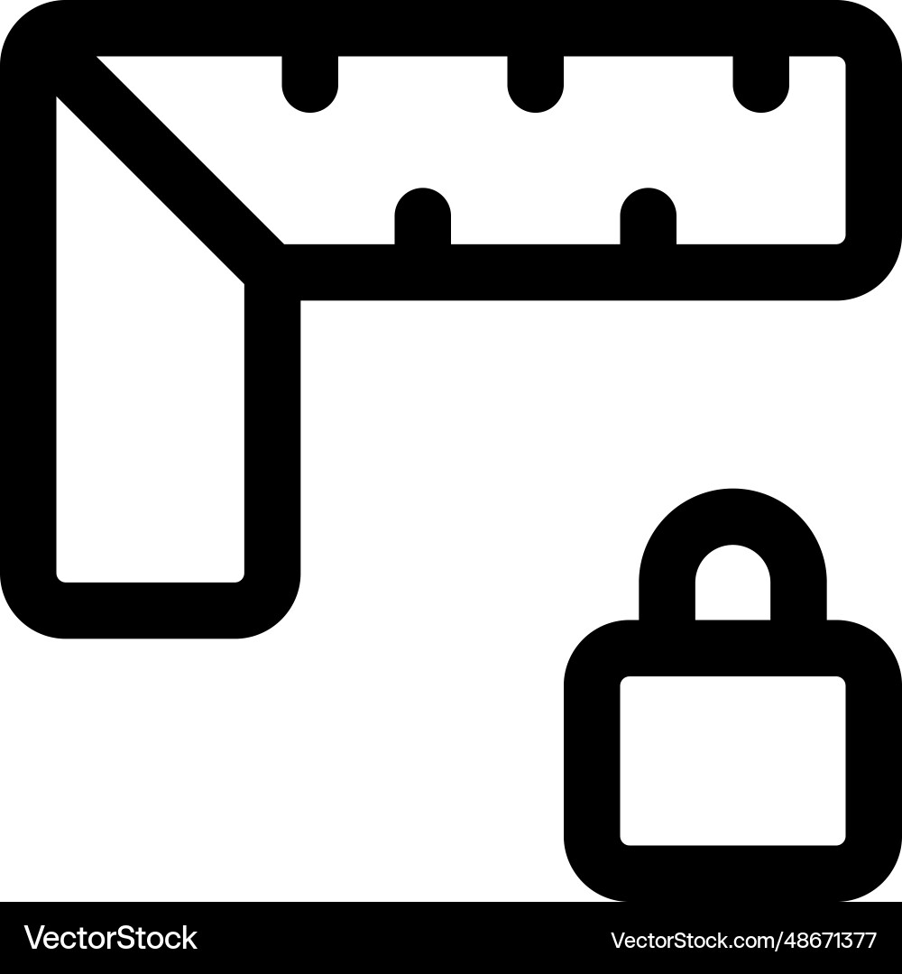 Utilizing a security mechanism while measuring Vector Image