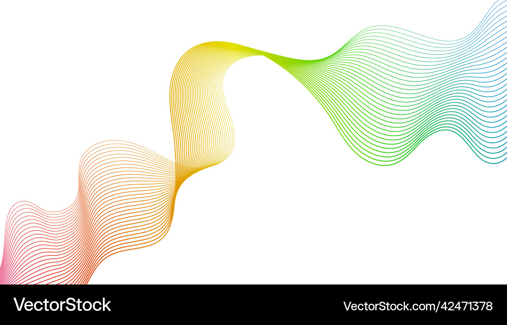 Abstract backdrop with wave gradient lines Abstract backdrop with wave gradient lines vector image