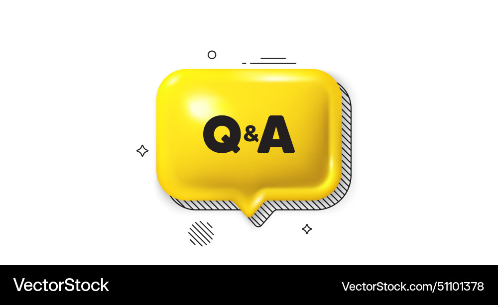 Questions and answers icon answer question sign Vector Image
