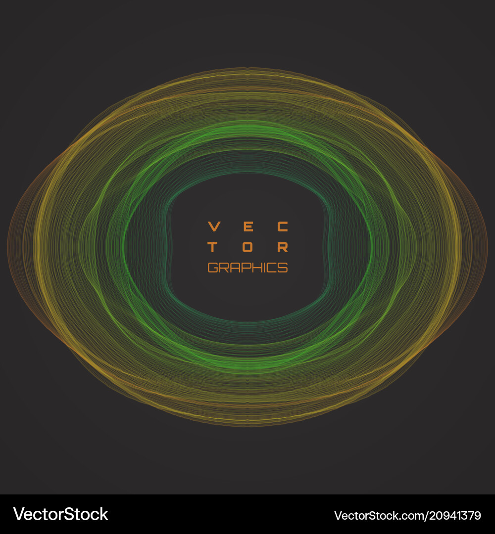Abstract design element vector image