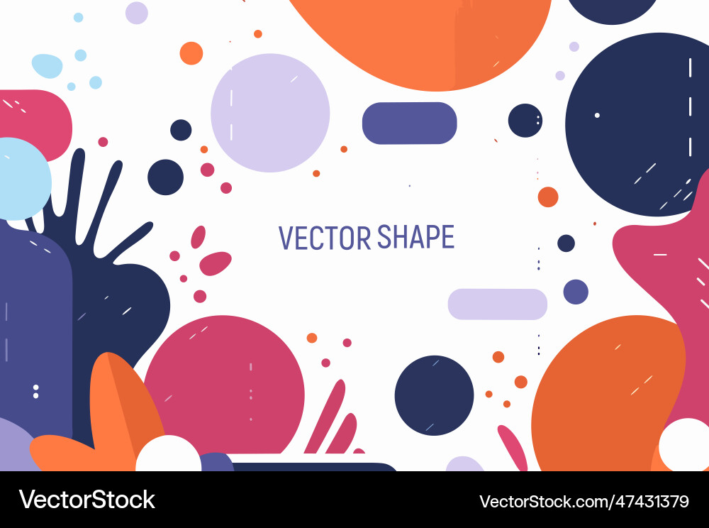 Abstract geometric flat pattern Abstract geometric flat pattern vector image