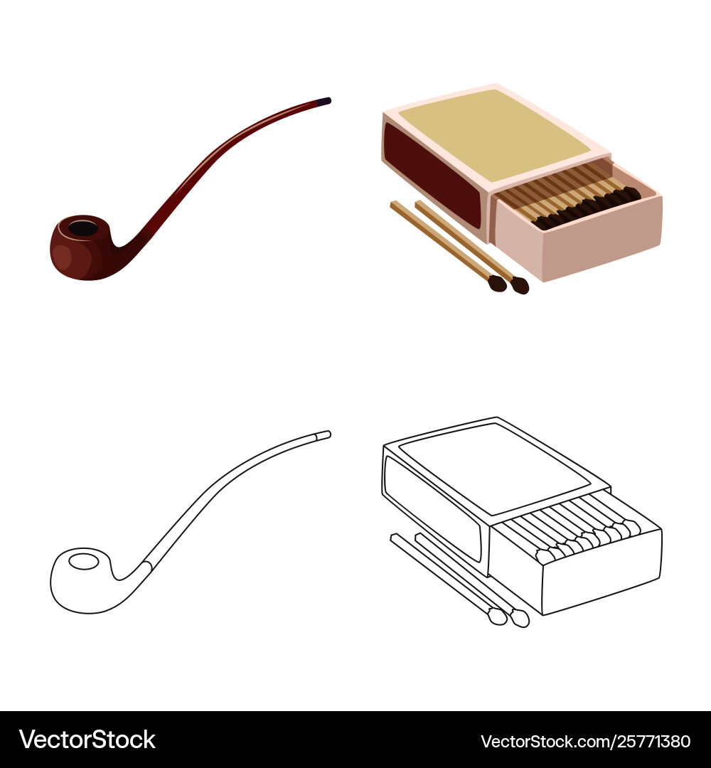 Isolated object refuse and stop icon vector image