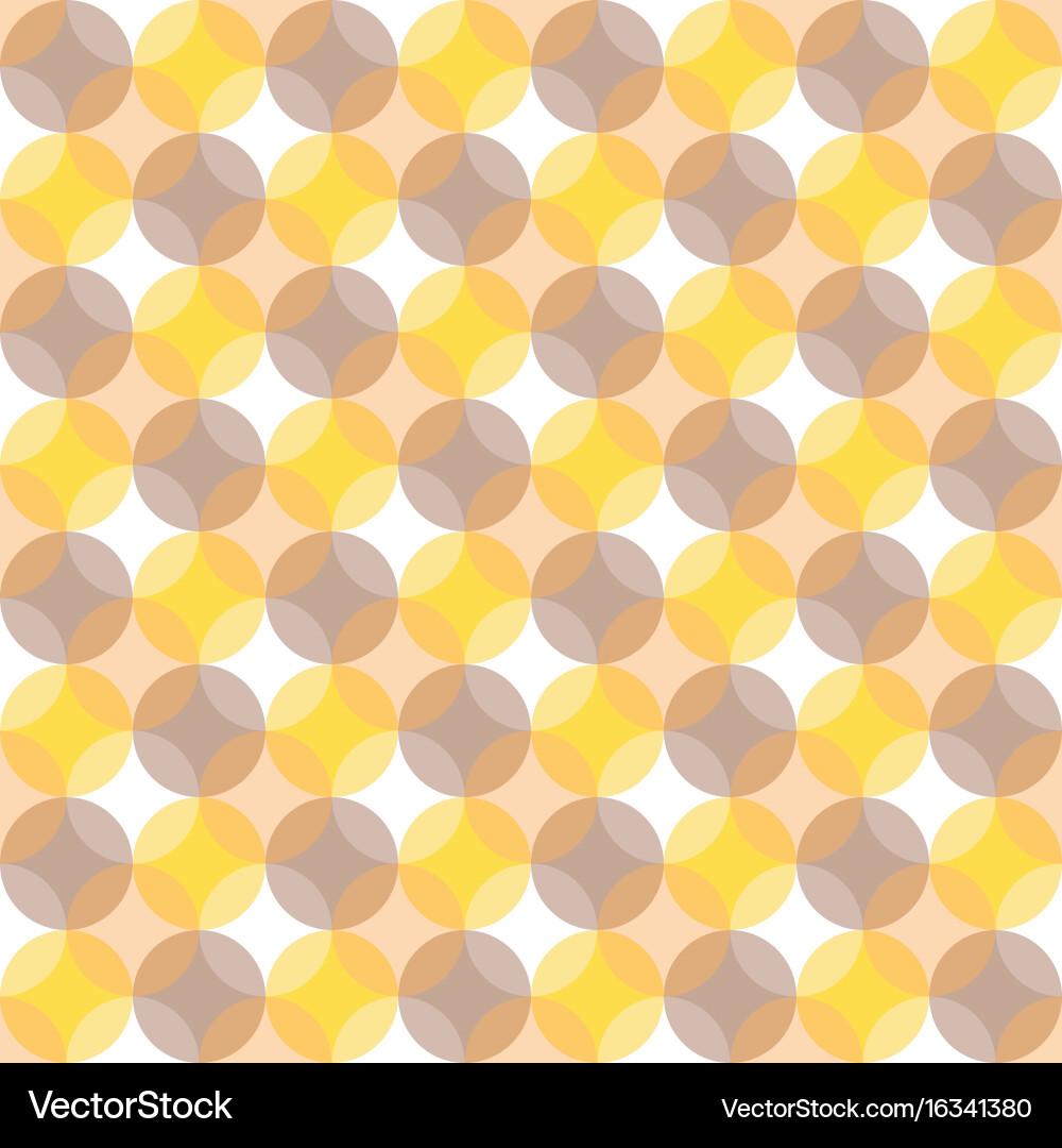 Retro Circle Pattern vector image