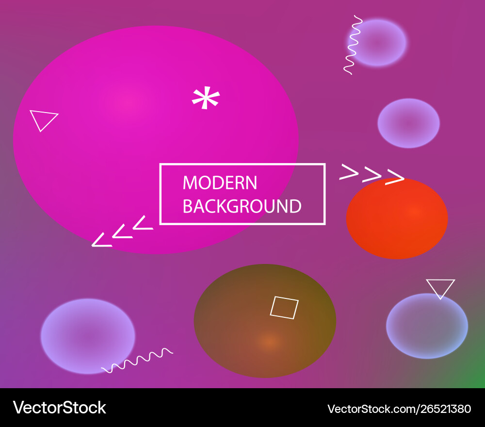 Smooth gradient mesh Vector Image
