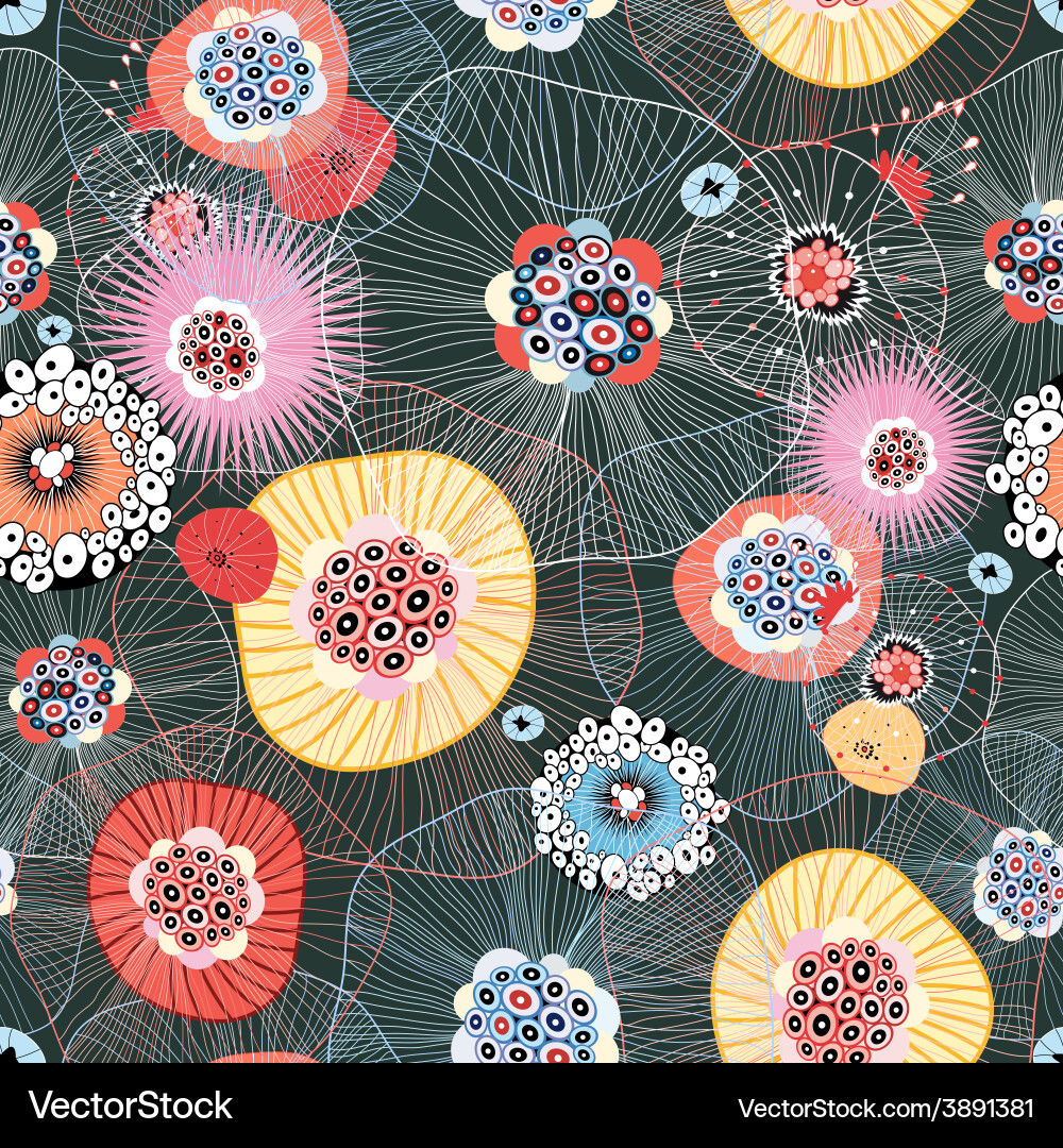 Abstract Radial Pattern vector image