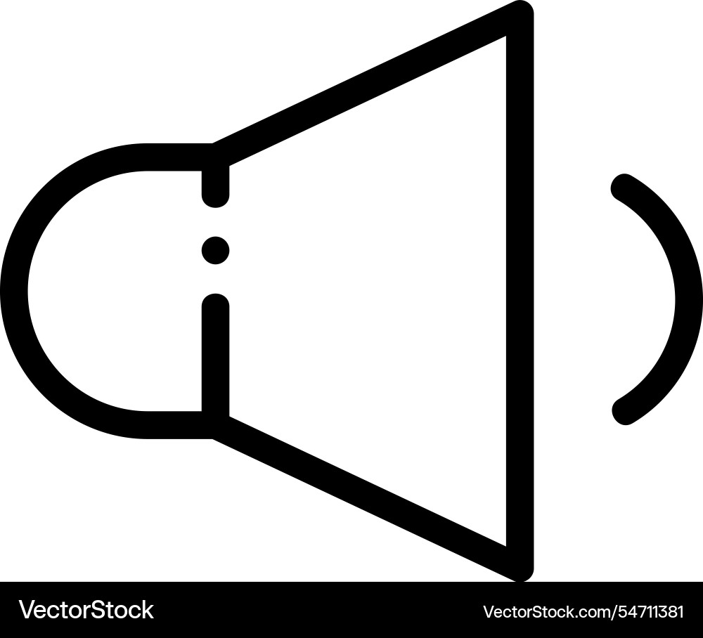 Lp player icon thin linear style design isolated Lp player icon thin linear style design isolated vector image