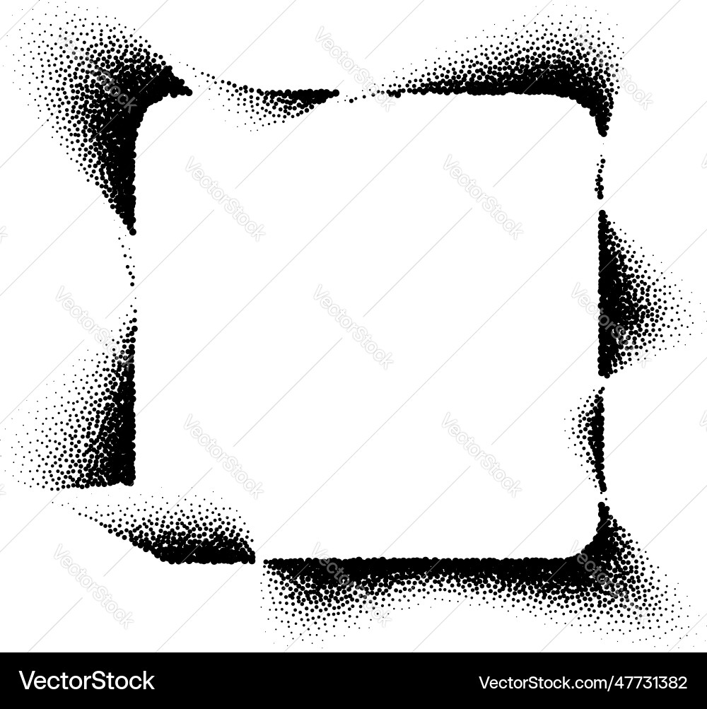 Abstract background with wave of scattered dots Abstract background with wave of scattered dots vector image