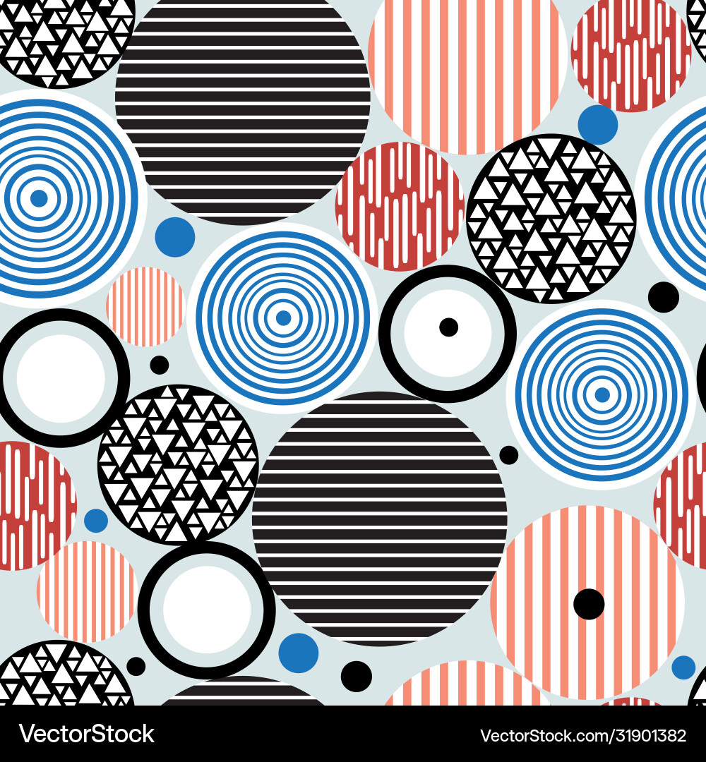 Abstract geometric pattern circles Abstract geometric pattern circles vector image