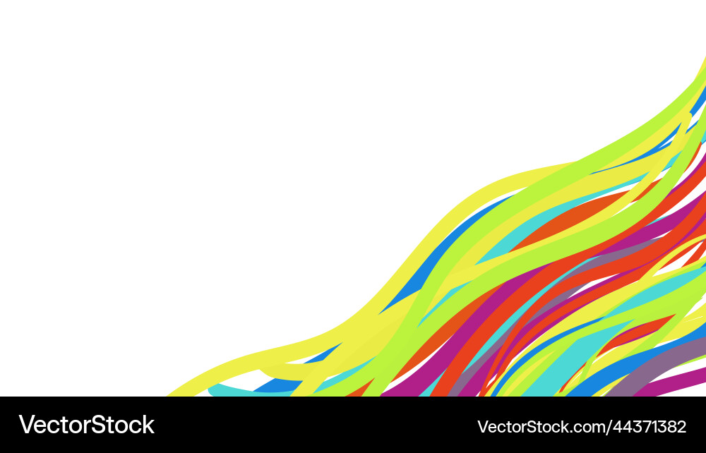 Abstract wavy lines background pattern Abstract wavy lines background pattern Vector Image