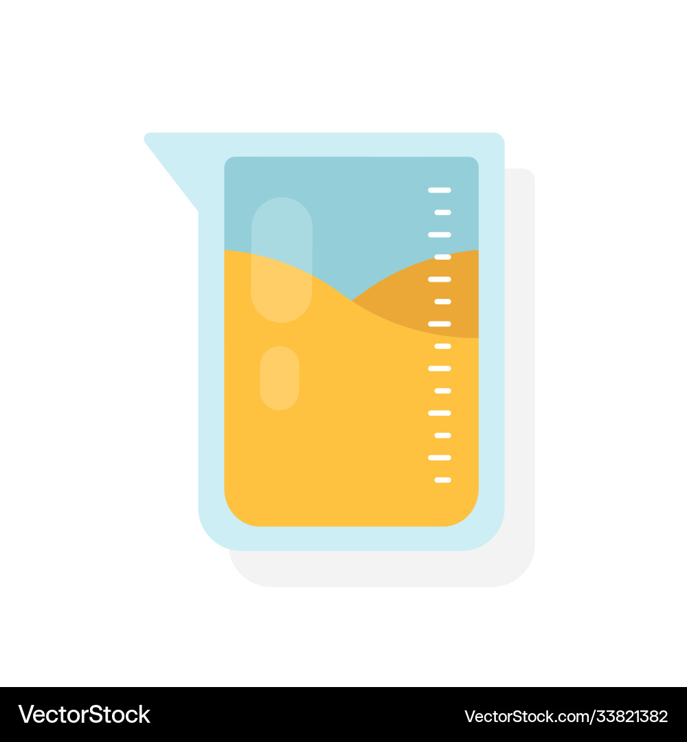 Bottle design objects science elements vector image