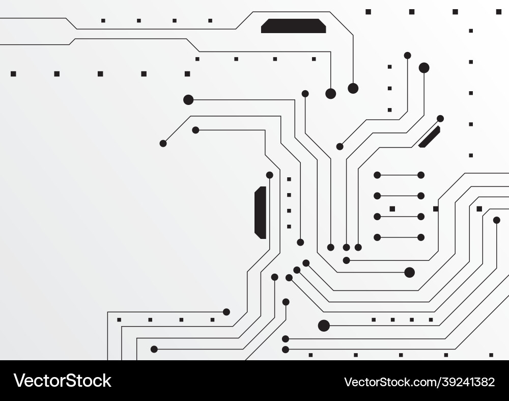 Circuit technology background with hi-tech digital Circuit technology background with hi-tech digital vector image