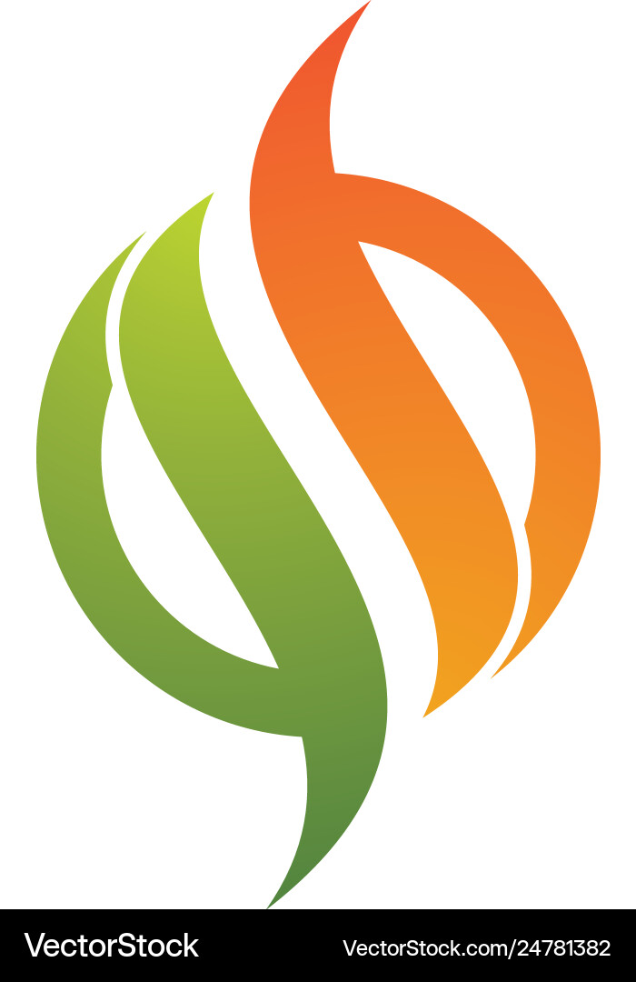 Fire Flame Symbol Vector Image