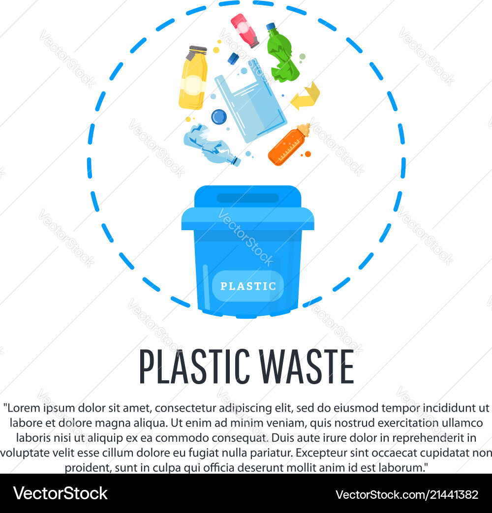 Gathering sorting process of garbage Gathering sorting process of garbage vector image