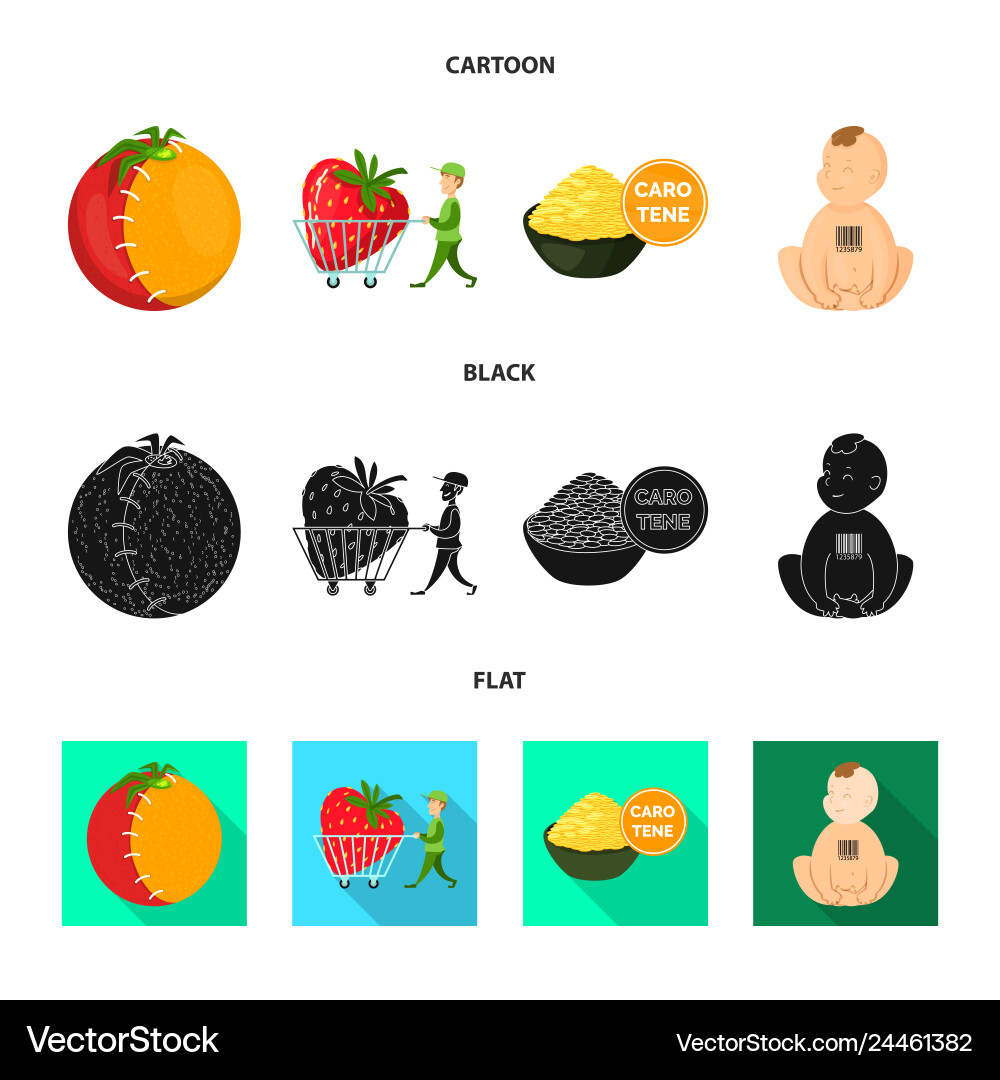 Isolated object of test and synthetic icon Vector Image