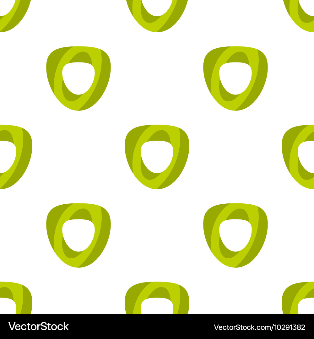 Seamless shape pattern vector image