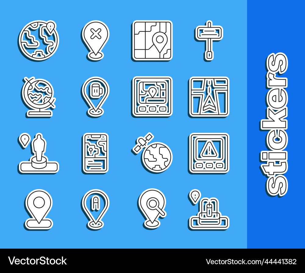 Set line location with fountain gps device error Set line location with fountain gps device error vector image